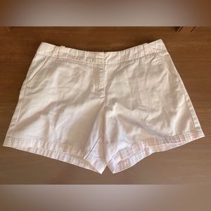 Light pink JCrew Classic Chino Shorts
